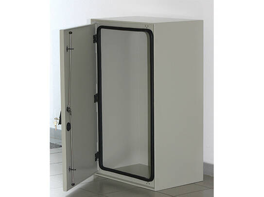 Environmental protection of larger-scale instrumentation installations is made easy by these new highly insulated outdoor enclosures from Intertec.